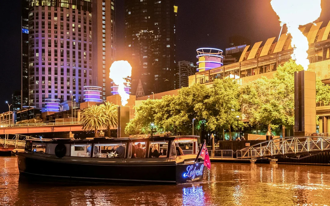 1.5-Hour Small-Group Sunset Sightseeing Cruise on Yarra River Image 4