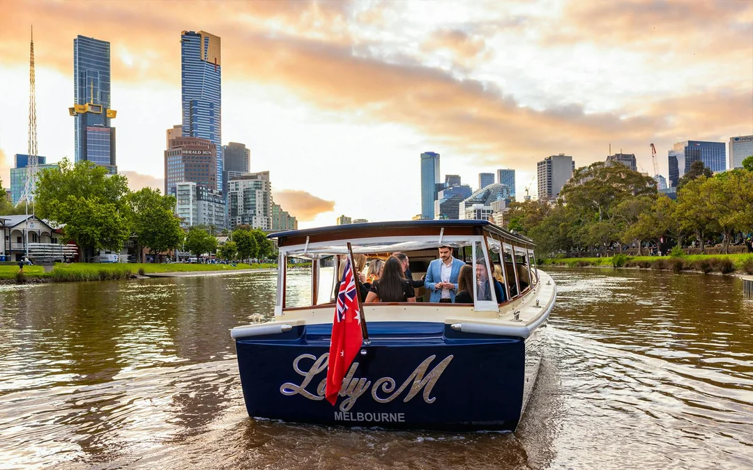 1.5-Hour Small-Group Sunset Sightseeing Cruise on Yarra River Image 5