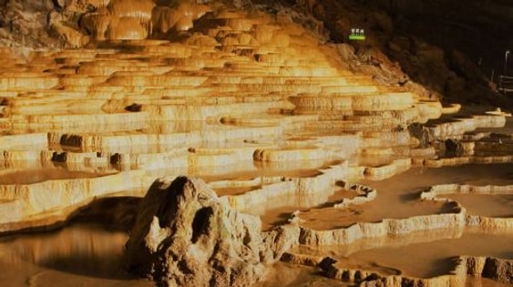 1-day tour to Motonosumi Shrine + Tsunoshima Bridge in Kitakyushu, featuring one of Japan's Three Great Caves