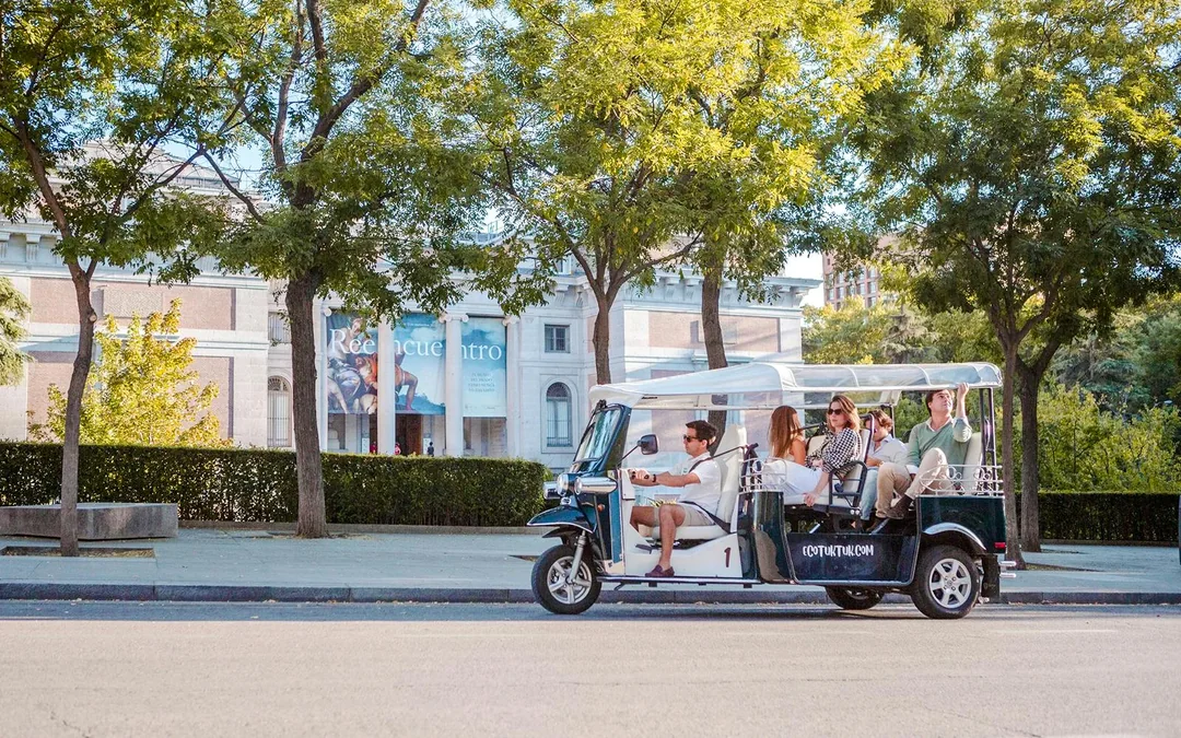 1-hour Express Madrid Tuk-Tuk Tour  Image 4