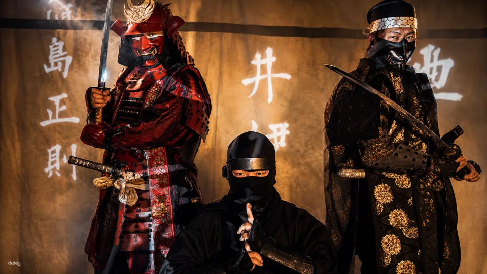 1 Hour Ninja Show Experience with Samurai Performance in Kyoto