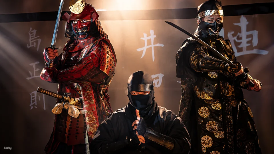 1 Hour Ninja Show Experience with Samurai Performance in Kyoto