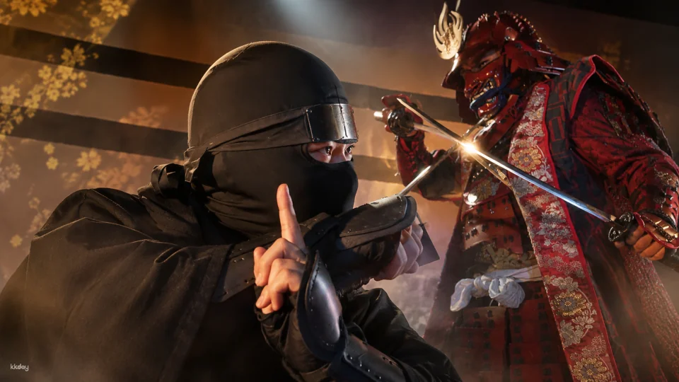 1 Hour Ninja Show Experience with Samurai Performance in Kyoto