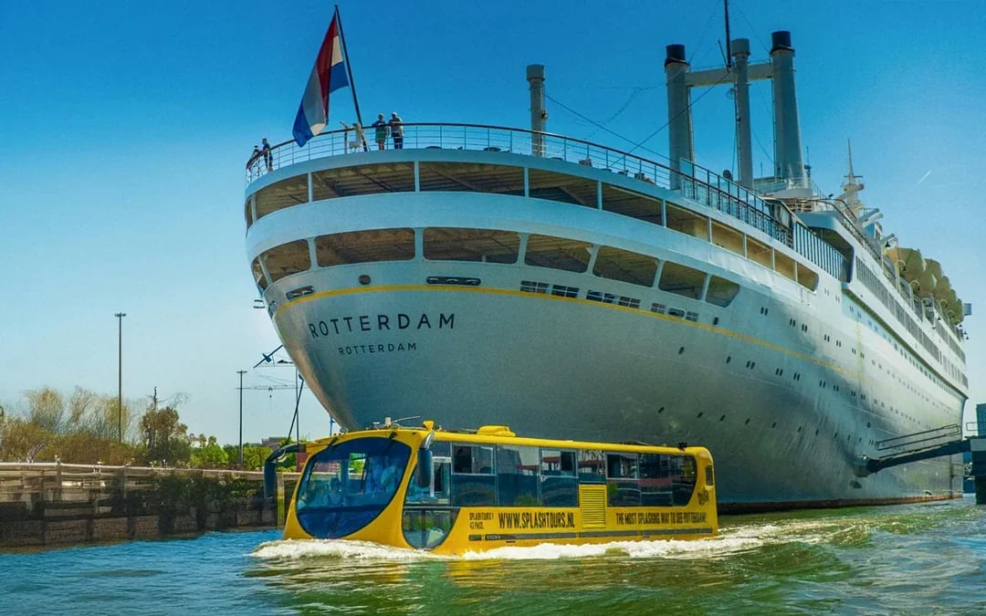 1-Hour Rotterdam Sightseeing Splashboat Tour Image 6