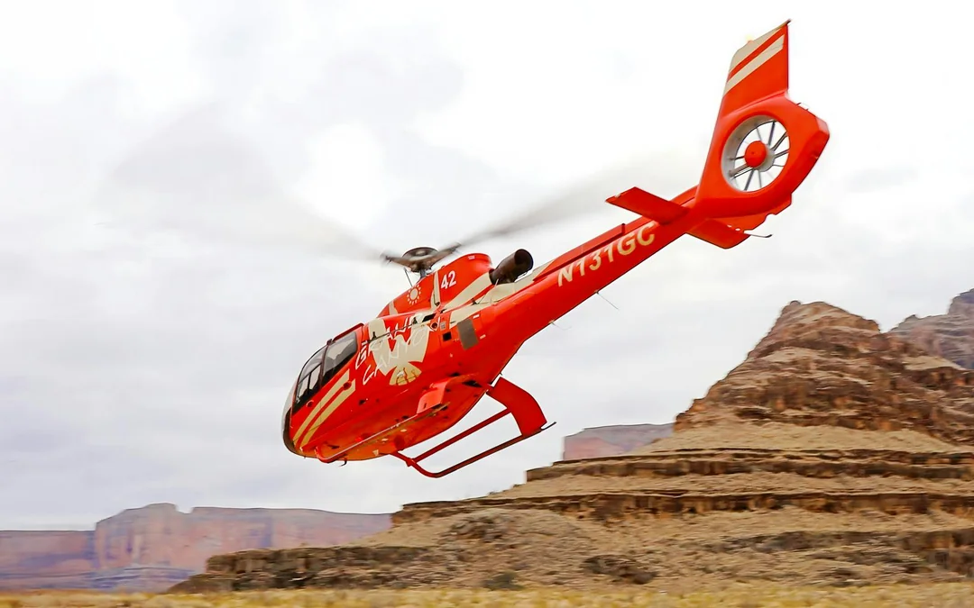 15-min Grand Canyon West Rim Helicopter Tour plus Canyon Floor Landing, Boat Ride with Optional Skywalk Image 9