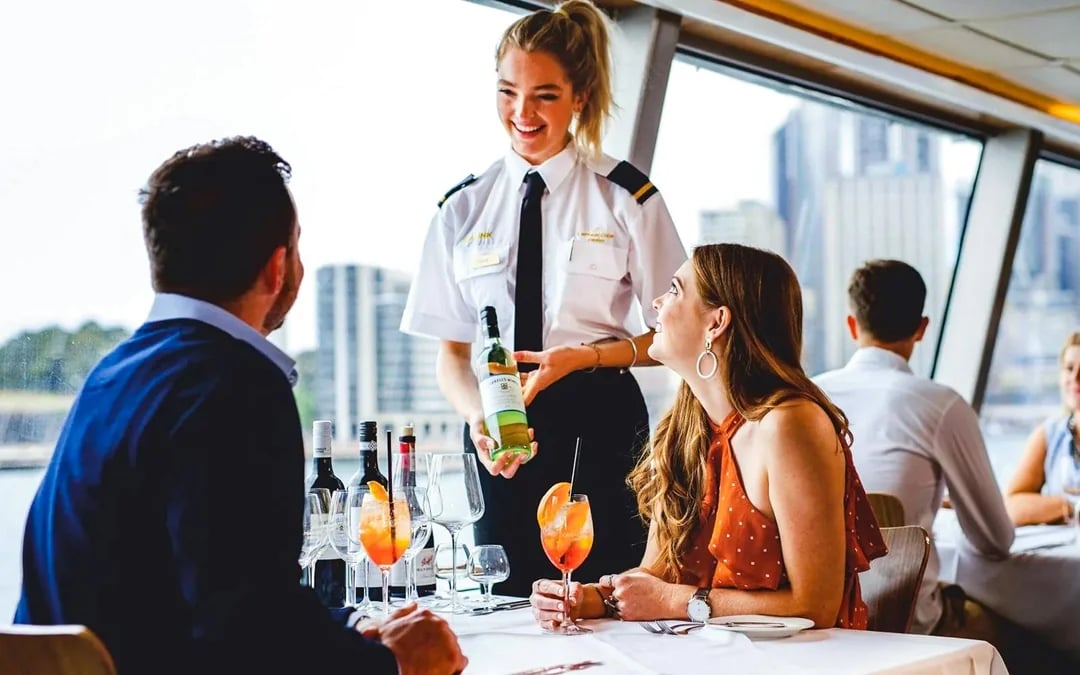 2-Course Lunch Cruise with Chef Designed Menu, Regional Produce & Welcome Drink Image 1