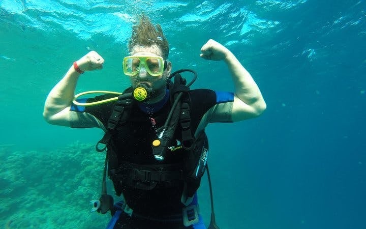 2 Stops Scuba Diving Full Day Boat Trip For Beginners With Lunch – Hurghada Image 1