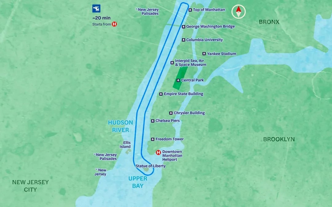 20-Min Ultimate NYC Helicopter Tour from Downtown Manhattan Image 2
