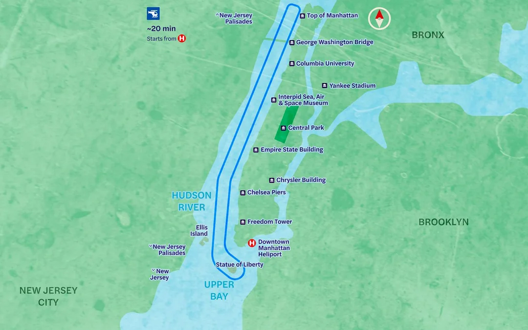 20-Min Ultimate NYC Helicopter Tour from Downtown Manhattan Image 2