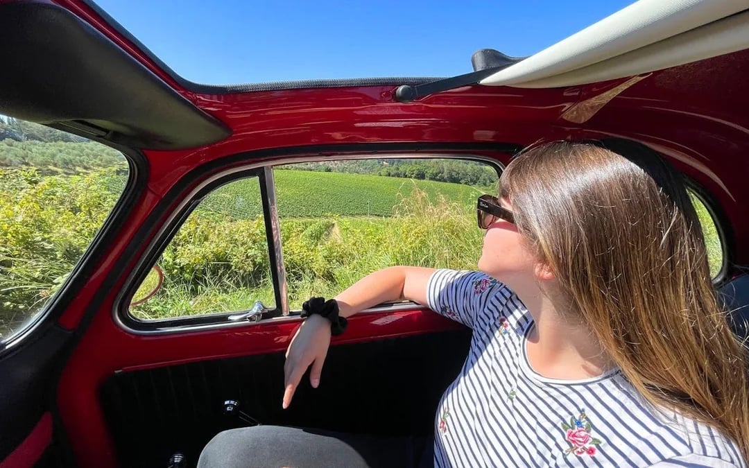 2h Vintage Fiat 500 Scenic Drive in Tuscany Image 4