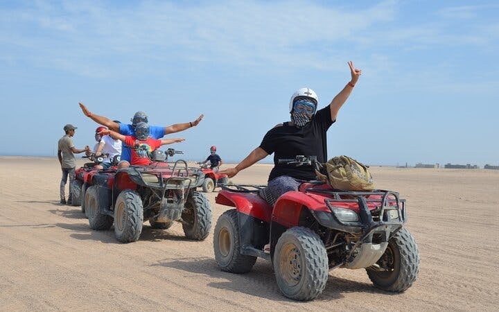 3 Hours by Quad Bike Amazing Safari and Camel Ride With Transfer - Hurghada Image 1