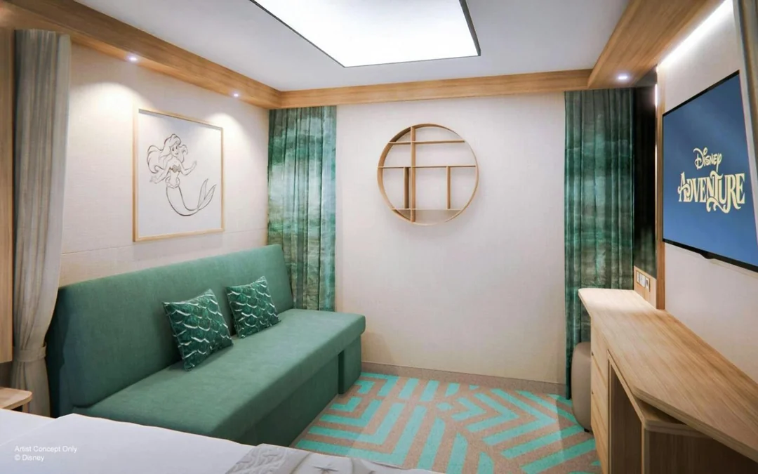 3 or 4-Night Disney Adventure Cruise: Inside Staterooms Image 3