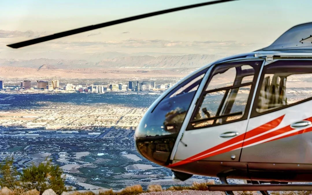 30-min Las Vegas and Red Rock Canyon Helicopter Tour with Vegas Valley Landing Image 7