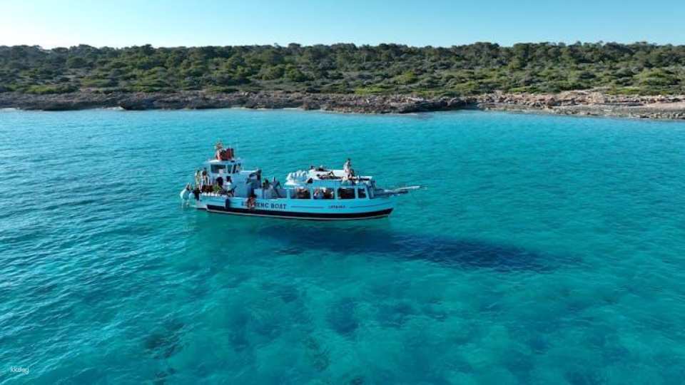 4-hour Es Trenc Boat Day trip in Mallorca
