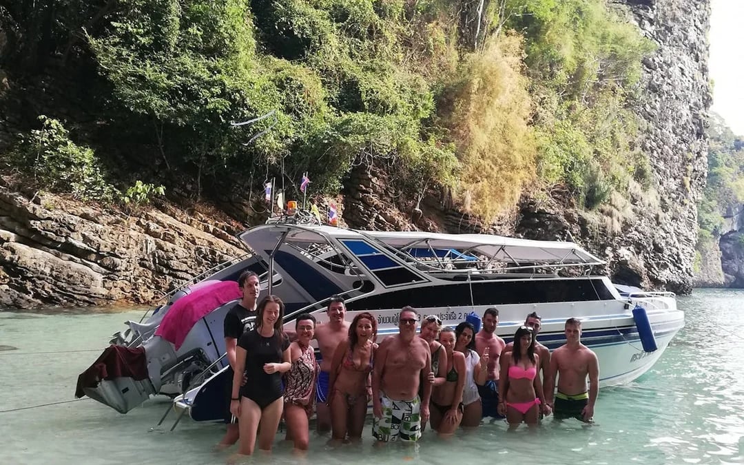 4 Islands Sunset + Plankton, Small Group 12 Guests, Speedboat Tour in Krabi Image 1