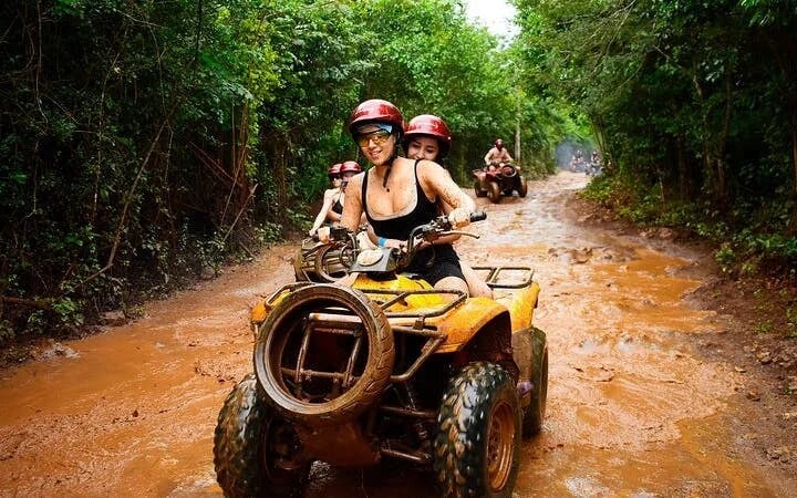 5-in-1 Adventure: ATV, Ziplines, Cenote , Reef Snorkeling, and Tequila Tasting Image 1