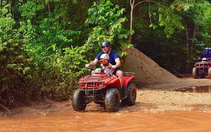 5-in-1 Adventure: ATV, Ziplines, Cenote , Reef Snorkeling, and Tequila Tasting Image 8