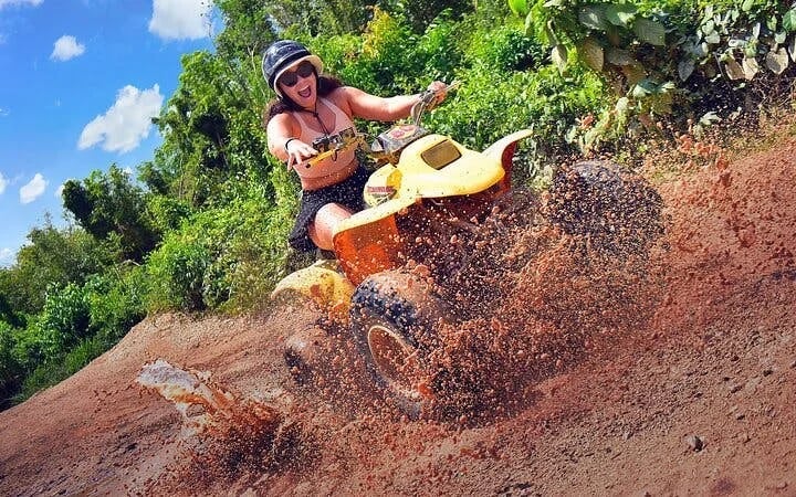 5-in-1 Adventure: ATV, Ziplines, Cenote , Reef Snorkeling, and Tequila Tasting Image 9