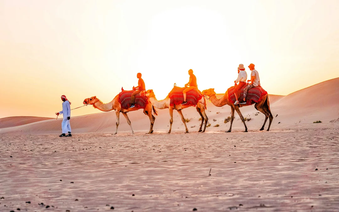 Abu Dhabi Camel Trekking Safari with Arabic Coffee & Dates Image 5