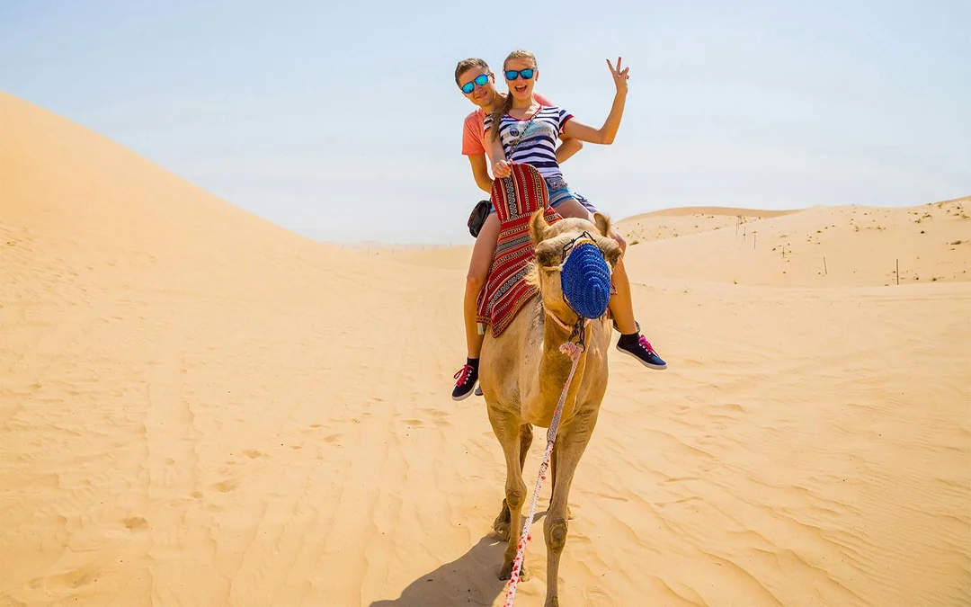 Abu Dhabi Overnight Desert Safari with Dune Bashing, BBQ Dinner & Camp Stay Image 2