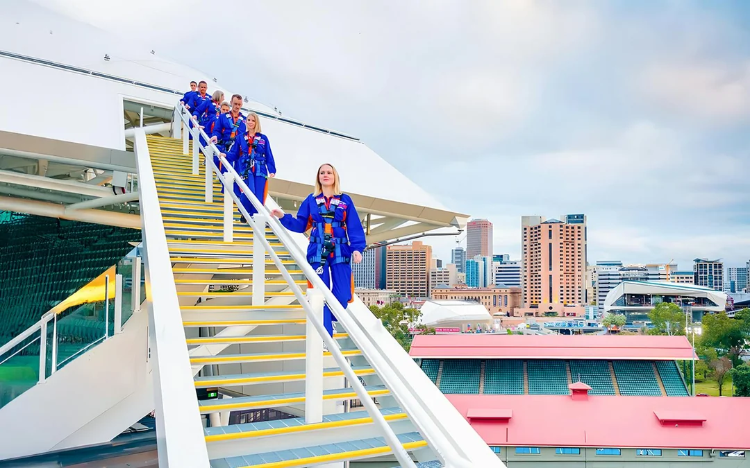 Adelaide Oval Guided Rooftop Climbing Experience Image 4