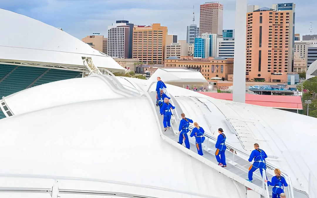 Adelaide Oval Guided Rooftop Climbing Experience Image 5