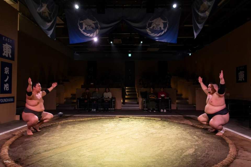Admission Ticket to Kyoto Sumo Club Show with Chicken Chanko Hot Pot