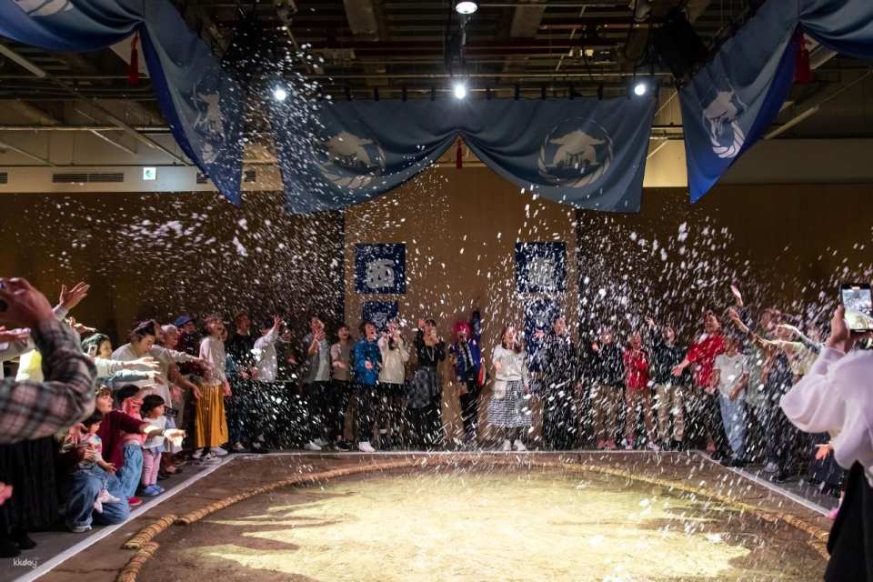 Admission Ticket to Kyoto Sumo Club Show with Chicken Chanko Hot Pot