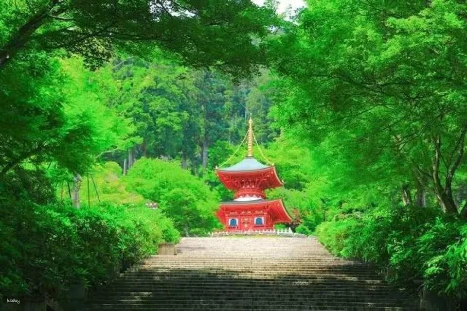 Admission ticket to Minoh Katsuoji Temple in Osaka, Japan