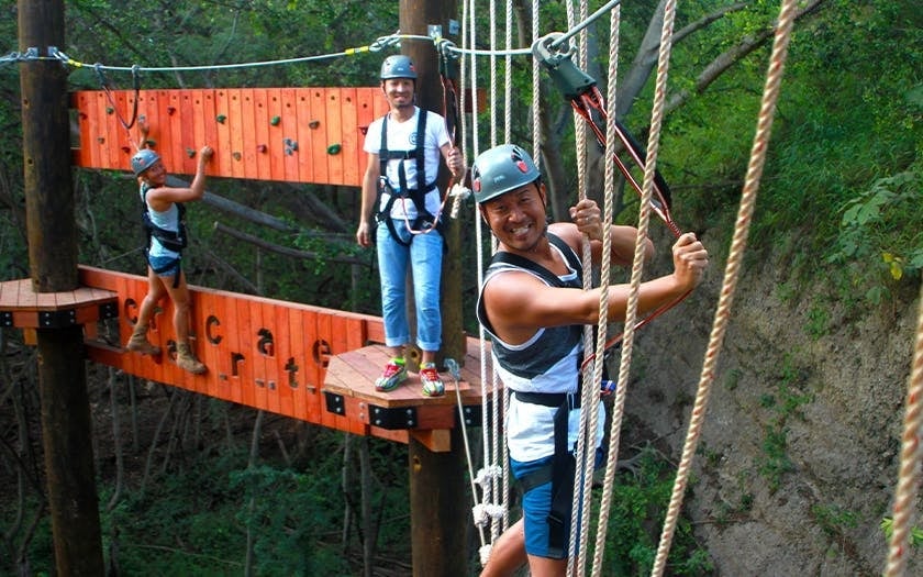 Adventure Course Access with 18 High-Elevation Elements and Safety Gear Provided Image 4