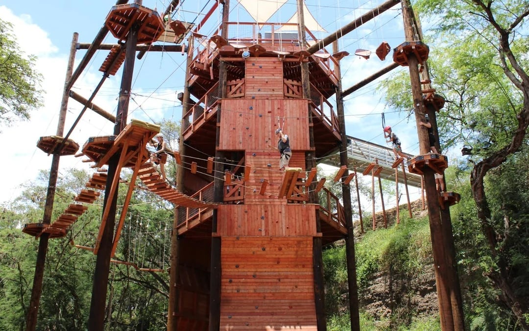 Adventure Course Access with 18 High-Elevation Elements and Safety Gear Provided Image 8