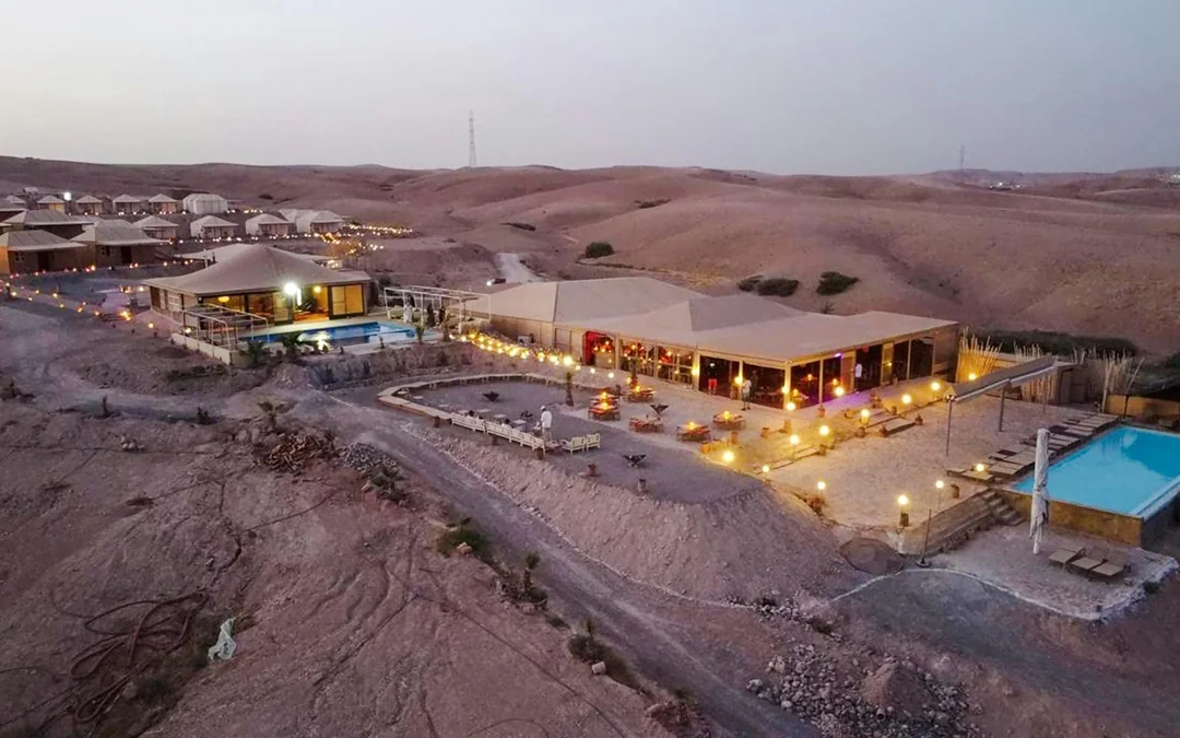 Agafay Desert Camp with Pool Access, Lunch or Dinner & Transfers Image 1