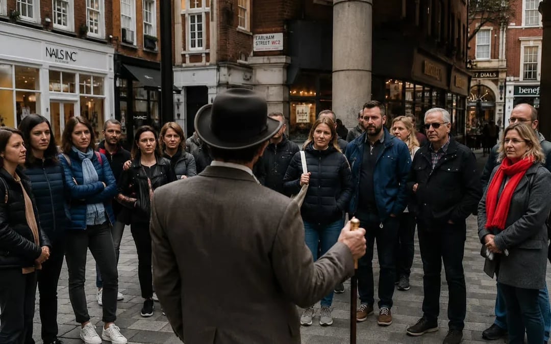 Agatha Christie London Walking Tour with Quiz and Coffee Stop at Literary Landmarks Image 2