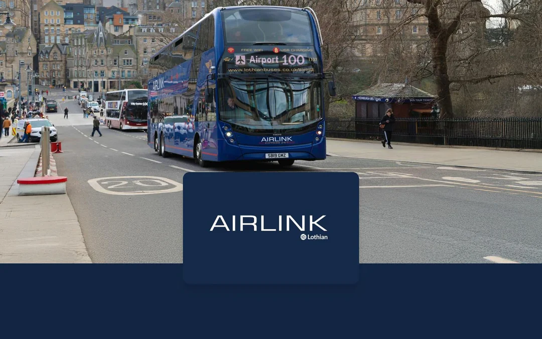 Airlink 100: Same-Day Round-trip Bus Transfers Between Edinburgh Airport & Waverly Bridge Station Image 1