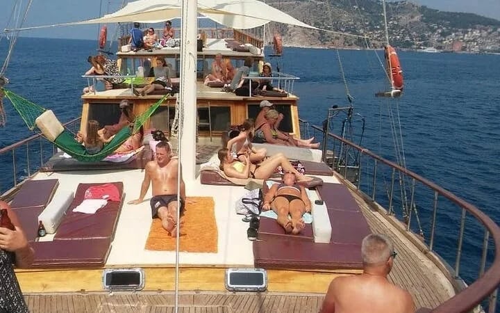 Alanya Relaxing Boat Tour with Lunch & Free Soft Drinks Image 3
