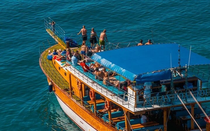 Alanya Relaxing Boat Tour with Lunch & Free Soft Drinks Image 10