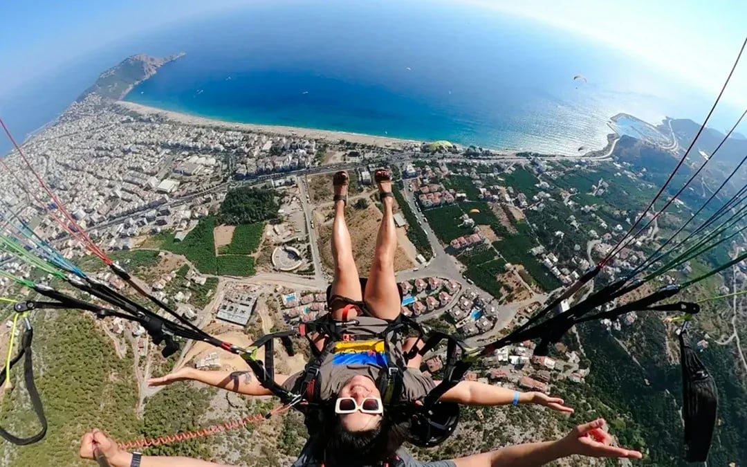 Alanya Tandem Paragliding with Hotel Transfers Image 2