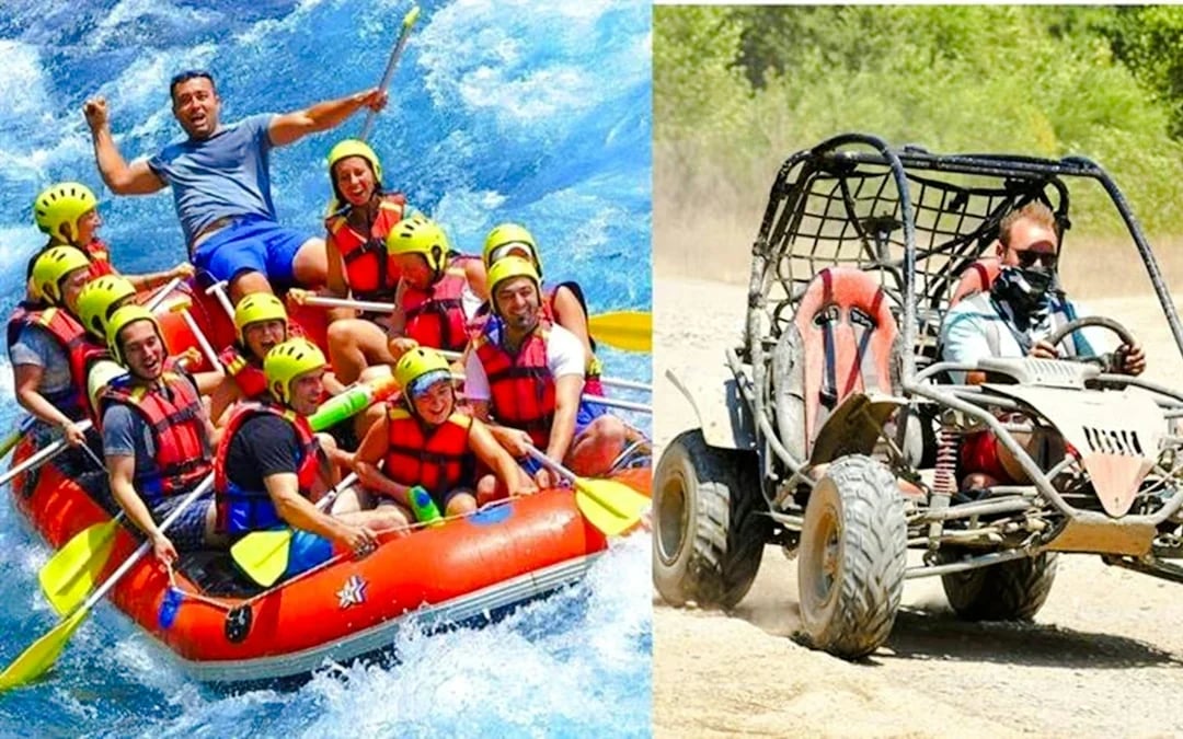 Alanya: White-Water Rafting, Buggy Safari, Zipline and Monster Truck Combo Tour Image 1