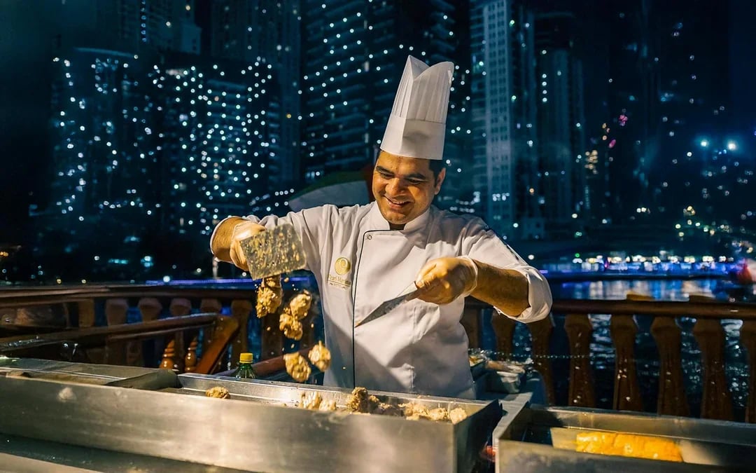 Alexandra VIP Dhow Marina Cruise with Dinner and Entertainment Image 11