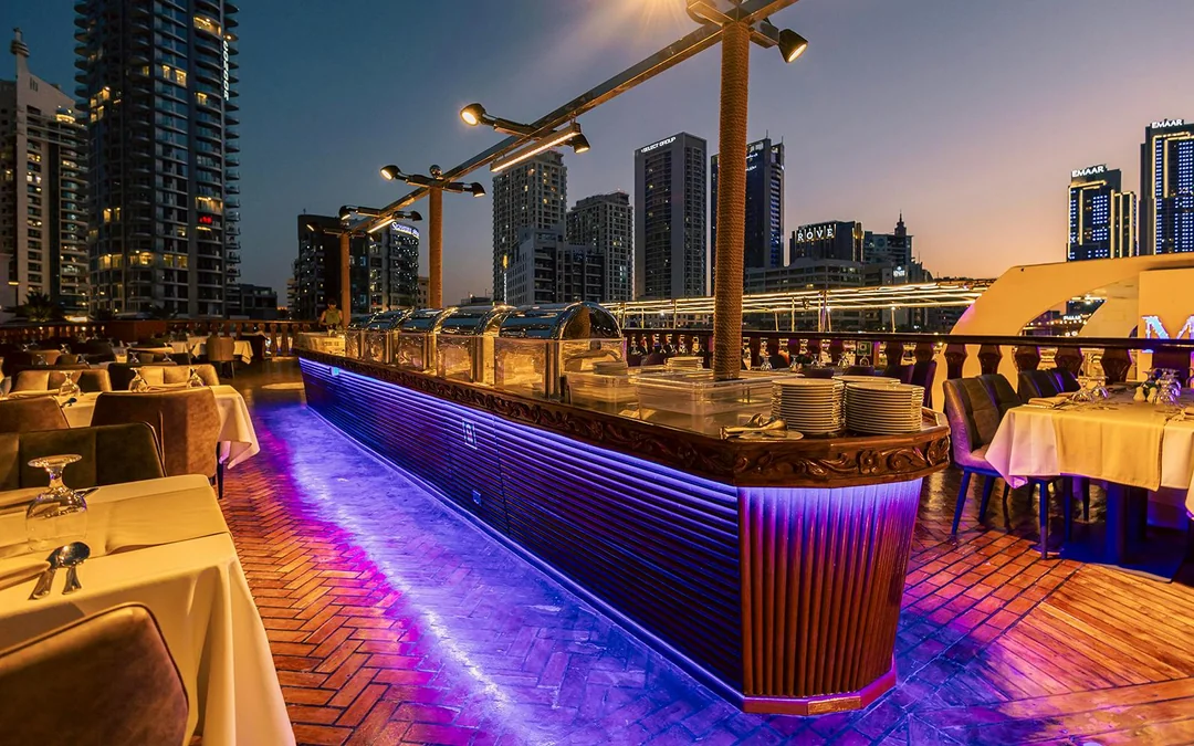 Alexandra VIP Dhow Marina Cruise with Dinner and Entertainment Image 12