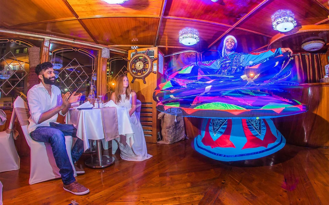 Alexandra VIP Dhow Marina Cruise with Dinner and Entertainment Image 5