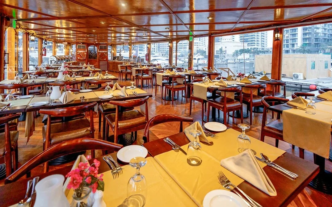 Alexandra VIP Dhow Marina Cruise with Dinner and Entertainment Image 8