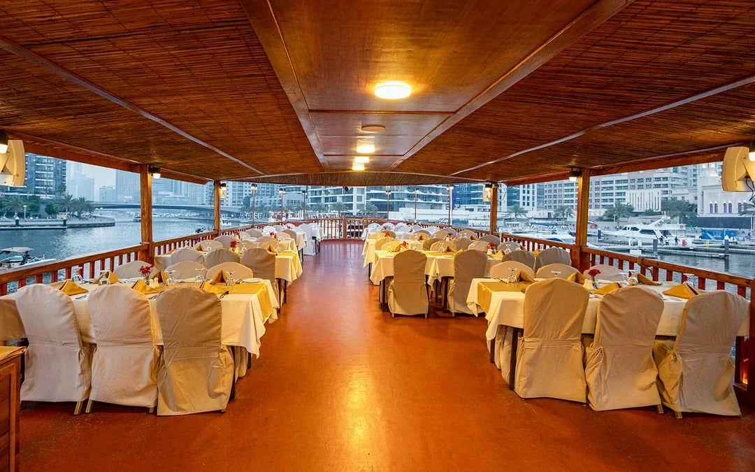 Alexandra VIP Dhow Marina Cruise with Dinner and Entertainment Image 9