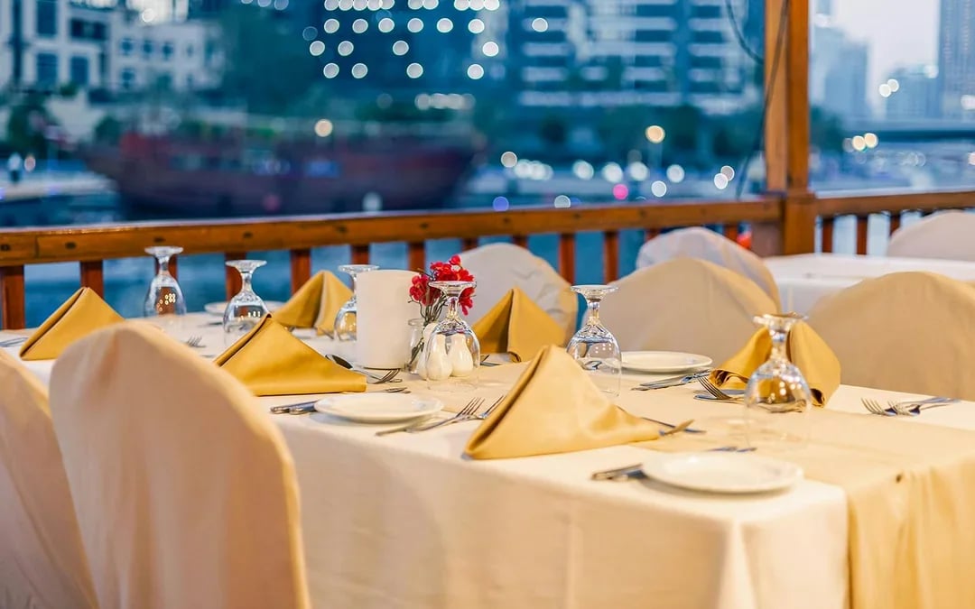 Alexandra VIP Dhow Marina Cruise with Dinner and Entertainment Image 10