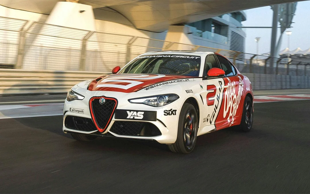 Alfa Romeo Giulia Quadrifoglio Passenger Experience at Yas Marina Circuit Image 3