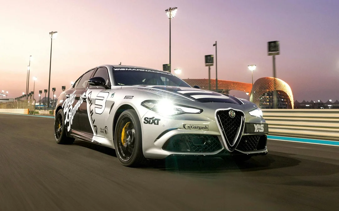 Alfa Romeo Giulia Quadrifoglio Passenger Experience at Yas Marina Circuit Image 6