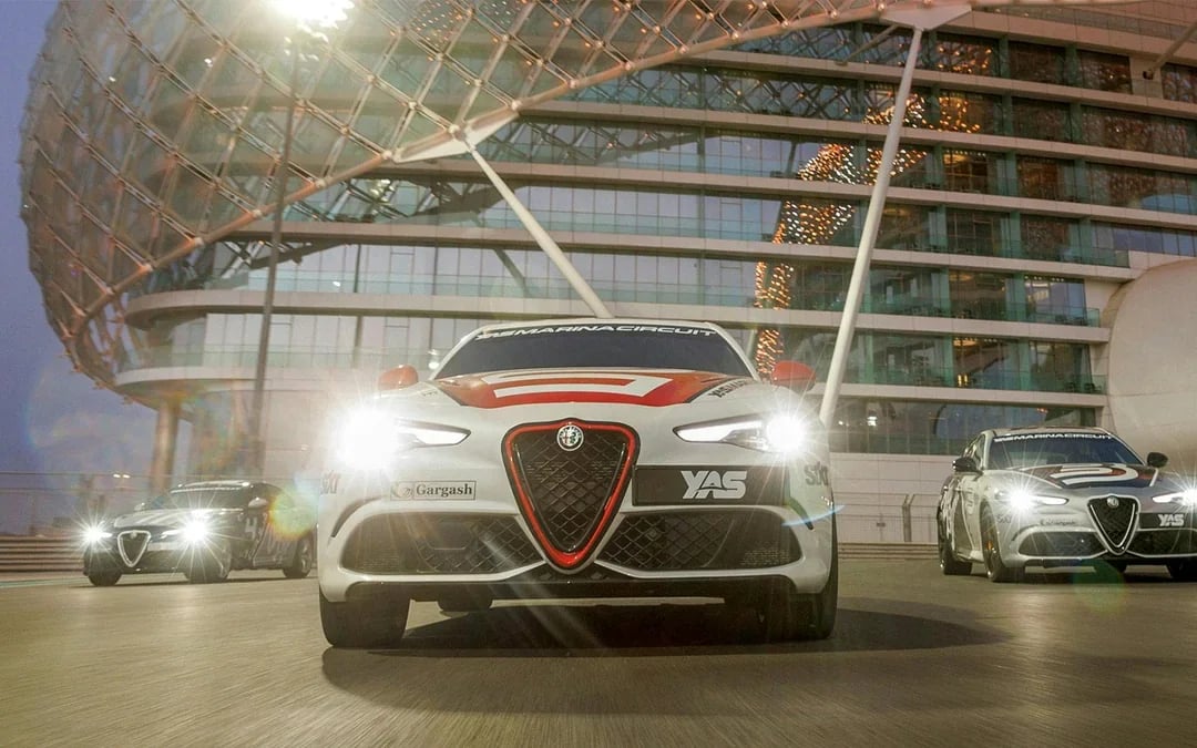 Alfa Romeo Giulia Quadrifoglio Passenger Experience at Yas Marina Circuit Image 7