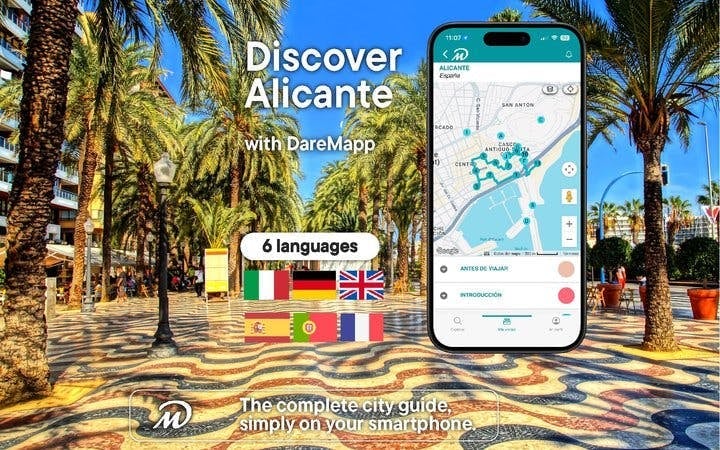 Alicante Self-Guided Walking Tour on Mobile App Image 3