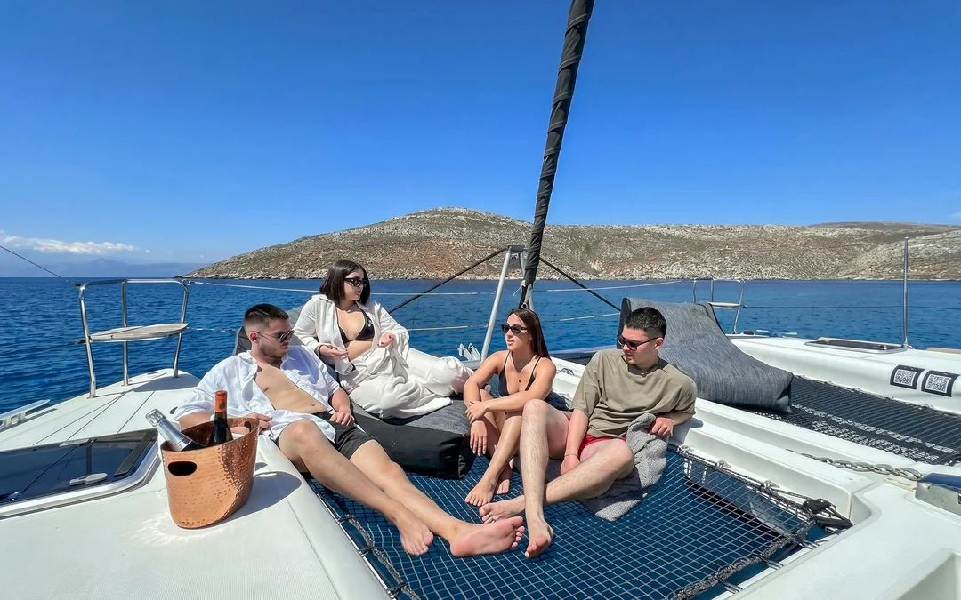 All-Inclusive Heraklion Top-Rated Catamaran Cruise with Chef Experience Image 4