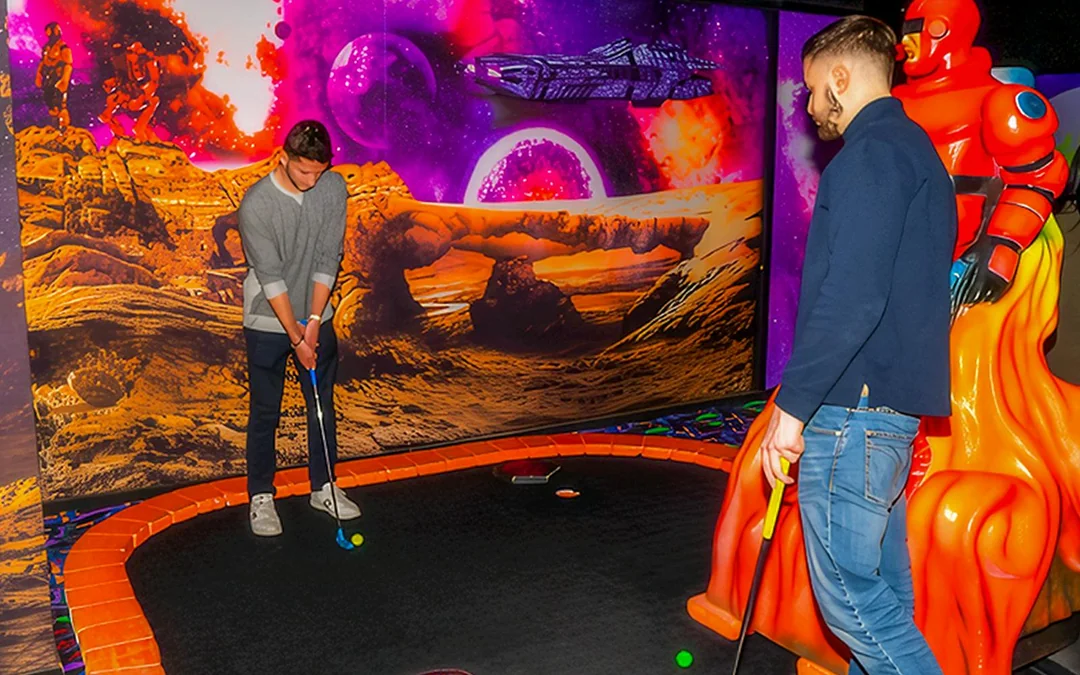 American Dream: Blacklight Mini Golf Entry Tickets Image 1